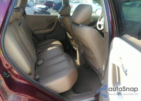 2006 Nissan Murano Sl from USA, damaged, VIN JN8AZ08W76W526686